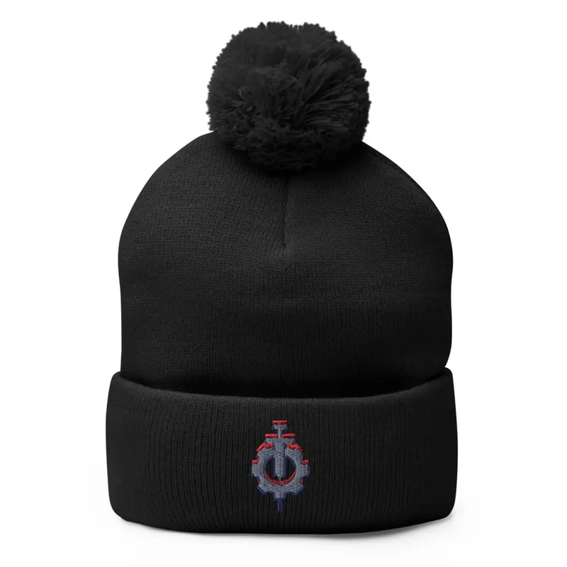 Anachronism Noir POM POM Beanie