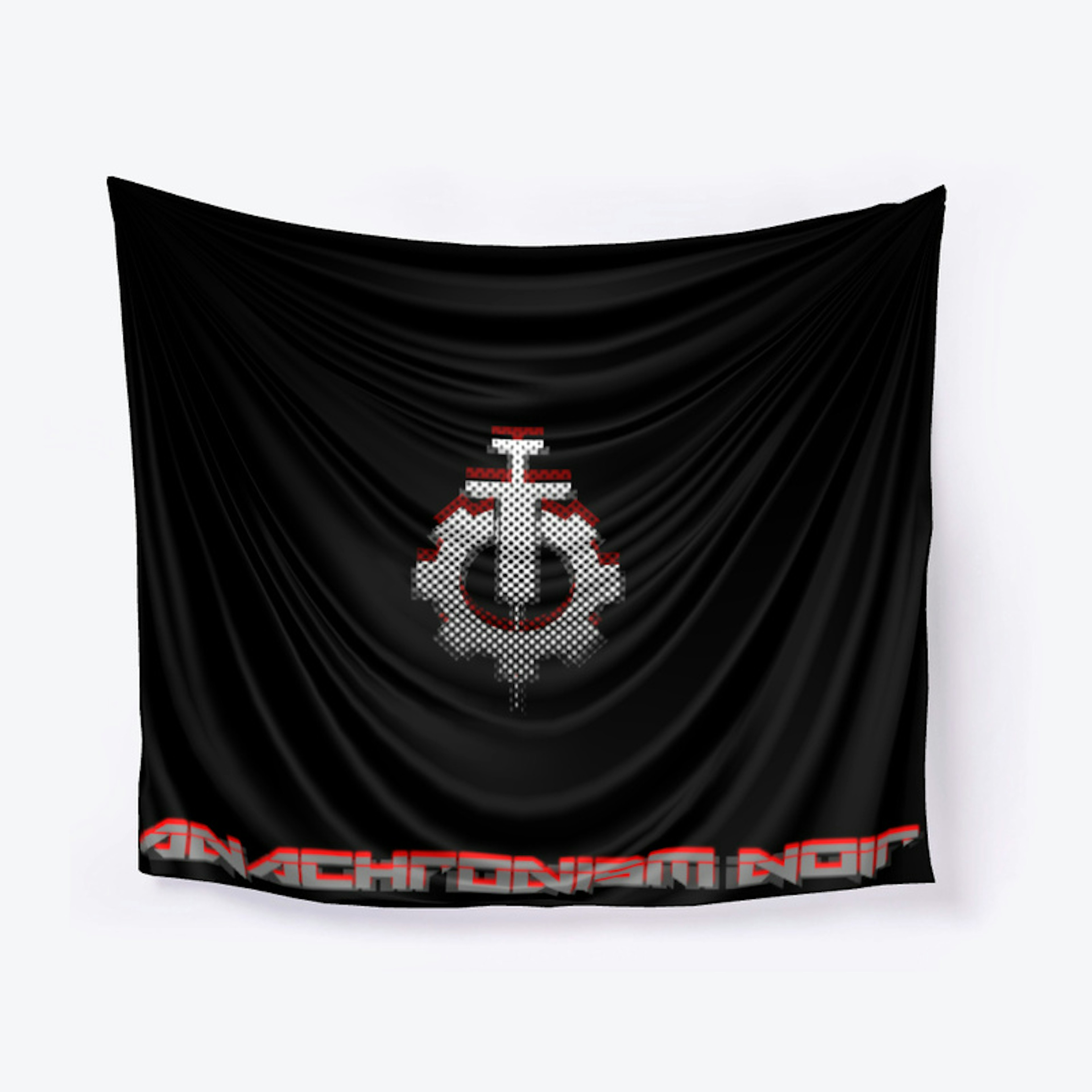 Anachronism Noir Wall Tapestry