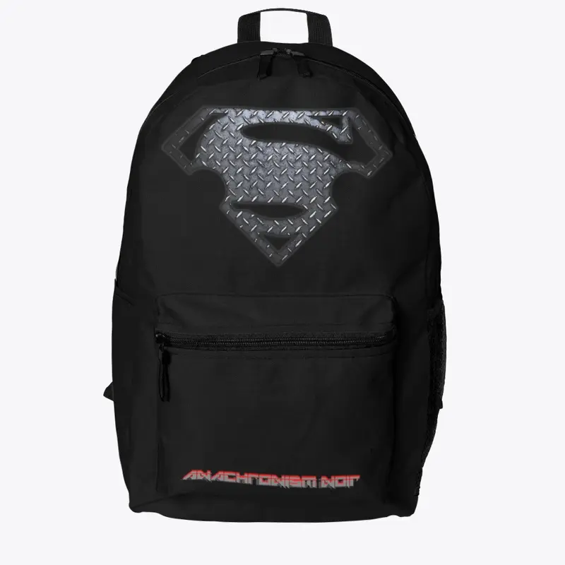 Steel Super Hero Shield Backpack